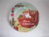 Wholesale plate w/printed paper