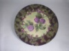 Wholesale plate w/printed paper