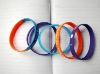 Wholesale silicone bracelet filled with colorful