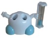 Wholesale Toothbrush holder with sand timer (blue color)