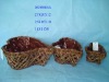 Wholesale Heart shape flower pot,Rattan items(rattan ware,handicraft)
