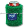 Wholesale grass can cooler stubby with PVC patch badge