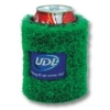 Wholesale grass can cooler stubby with PVC patch badge