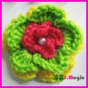 Crochet appliques 3 layers sewing Craft