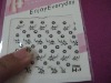 Wholesale 2011 Newest 3D Nail Sticker With Non-Toxic