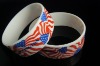 Wholesale One inch Silicone Bracelets With Printed
