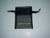 Wholesale Organza bag with stamped gold logo