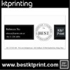 Wholesale paper business card design and Printing