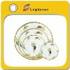 green fruit plastic serving tray