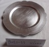 Wholesale Silver charger plate