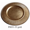 13'' round plastic plate