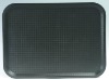 black color Serving Plastic food Tray