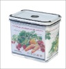 Plastic airtight food storage