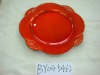 Wholesale Leaves plastic plate
