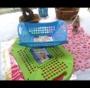 Wholesale plastic folding fruit basket