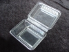 Wholesale plastic food container/ fast food box/disposable lunch box