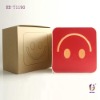 Wholesale plastic red smiling face square storage box