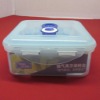 Fresh container,plastic square food fresh keeping box,lock