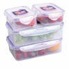 plastic seal containers,plastic square food fresh keeping boxes