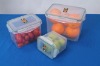 3pcs Plastic food container sets