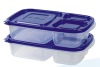 Wholesale Plastic 3 Division Food Container