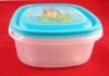 Wholesale square fresh plastic food container
