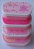 Wholesale 4pcs plastic food container