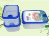 Wholesale 3pcs airtight microwave plastic food container