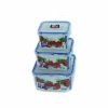 Plastic Fresh Food Container with Lock and Sealing