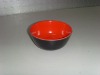two-colour melamine bowl