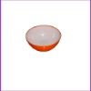 Wholesale plastic double color salad bowl