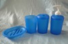 bath set (soap dish,SOAP DISPENSER ,TOOTHBRUSH HOLDER,TUMBLER HOLDER