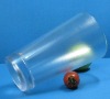 frosted plastic tumbler