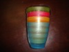Wholesale tumbler,colorful cup,plastic cup