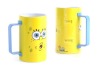 Wholesale plastic mug,puzzle cup