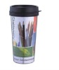 Wholesale 400ml Plastic mug:the cheapest price auto mug,travel mug