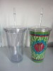 straw mug