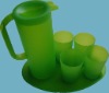 plastic pitcher set