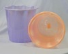 plastic garbage bin
