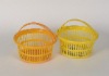 Wholesale MINI plastic storage basket in round with handle