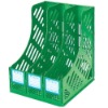 Wholesale 3-layer Plastic file holder Plastic document basket File basket Plastic desk organiazer Seperated packing file basket