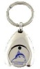 Wholesale fish logo Trolley Coin Keying