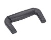 Black plastic tool box handle
