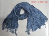Wholesale new-design cotton crinkle scarf