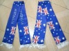 Wholesale fashion football fan scarf