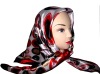Wholesale Islamic luxury silklike square scarf