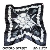 Wholesale fashion satin square scarf,silk scarf SC-11757