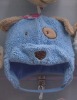 Wholesale fleece hat animal hat dog FLE8047