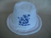 Wholesale embroidery toweling bucket hat