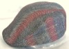 Wholesale foil print beret cap